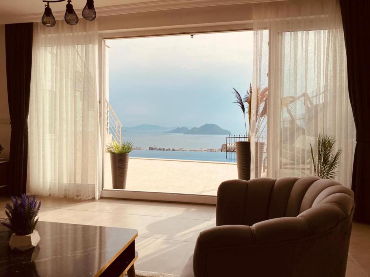 Bodrum Eason Villa & House 350M2 Full Sea View With Private Infinity Pool Eksteriør bilde
