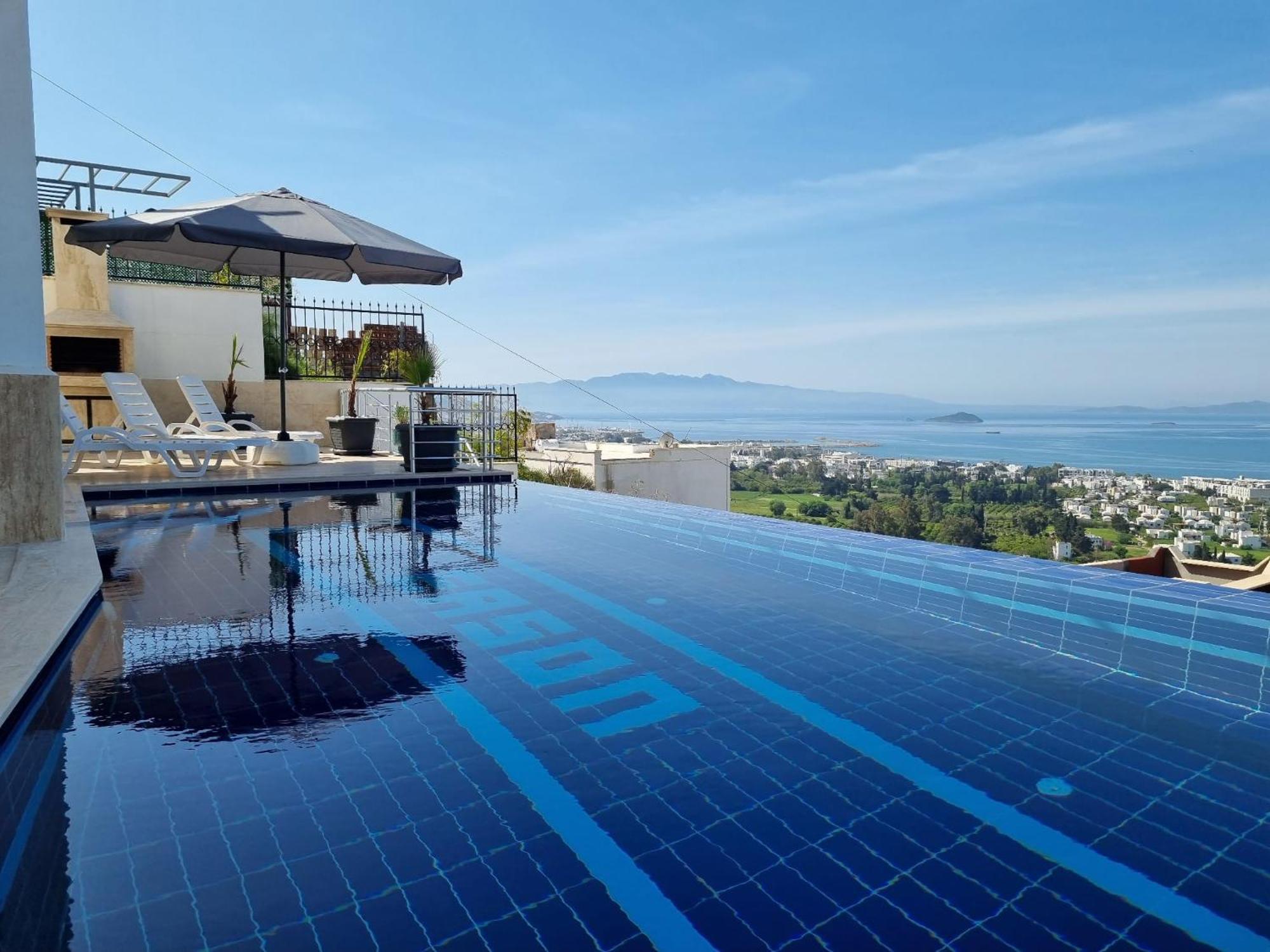 Bodrum Eason Villa & House 350M2 Full Sea View With Private Infinity Pool Eksteriør bilde